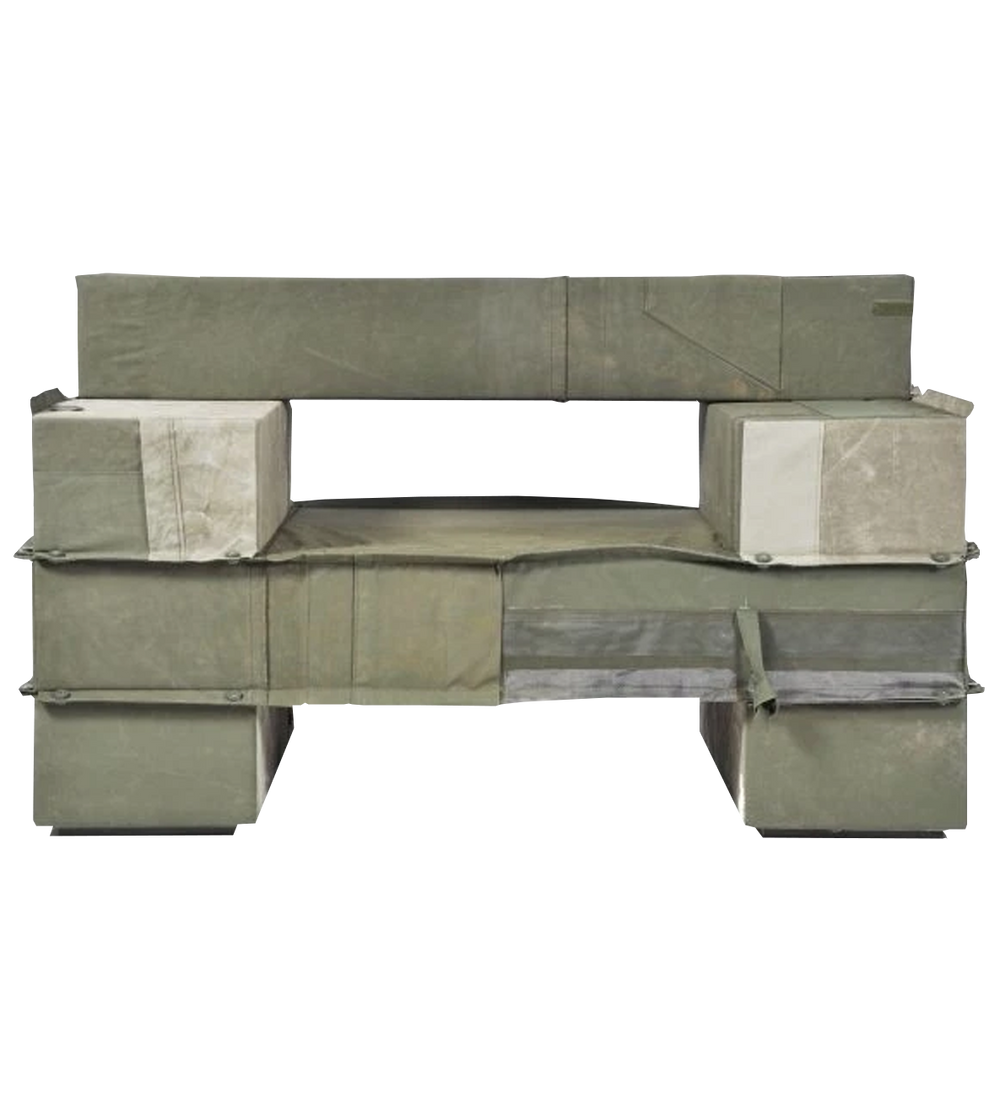 enormous upholstered beam