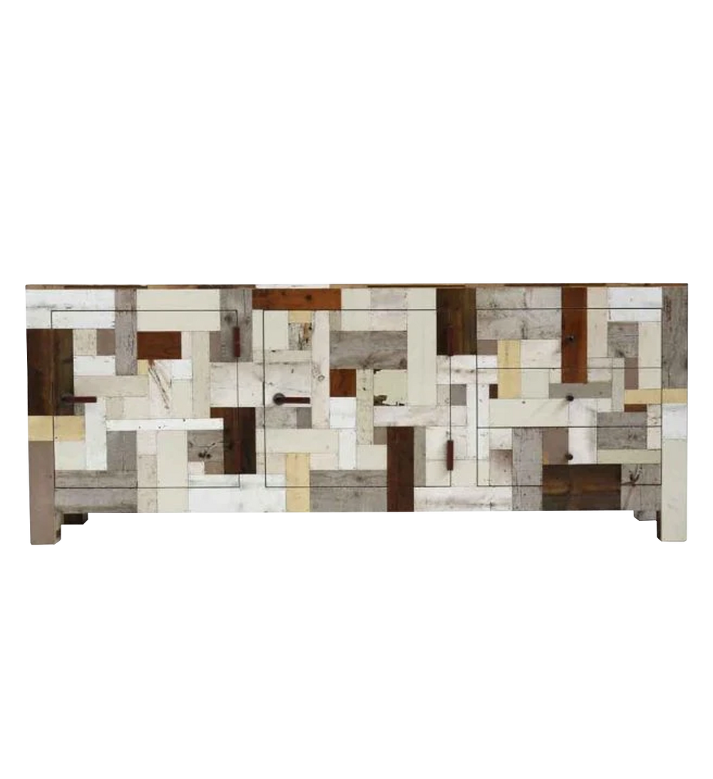 waste cabinet scrapwood | high gloss