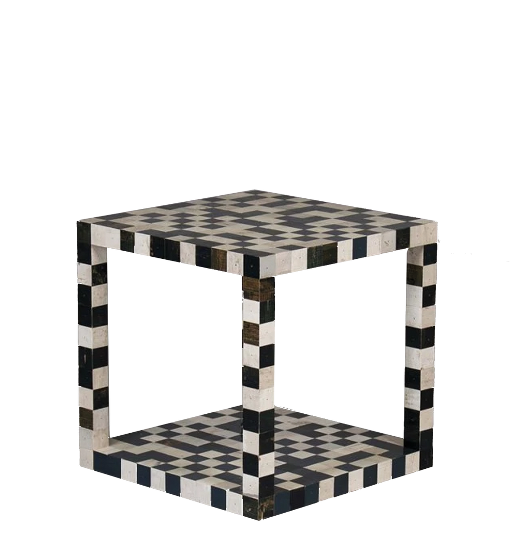 40 x 40 waste waste cube | open