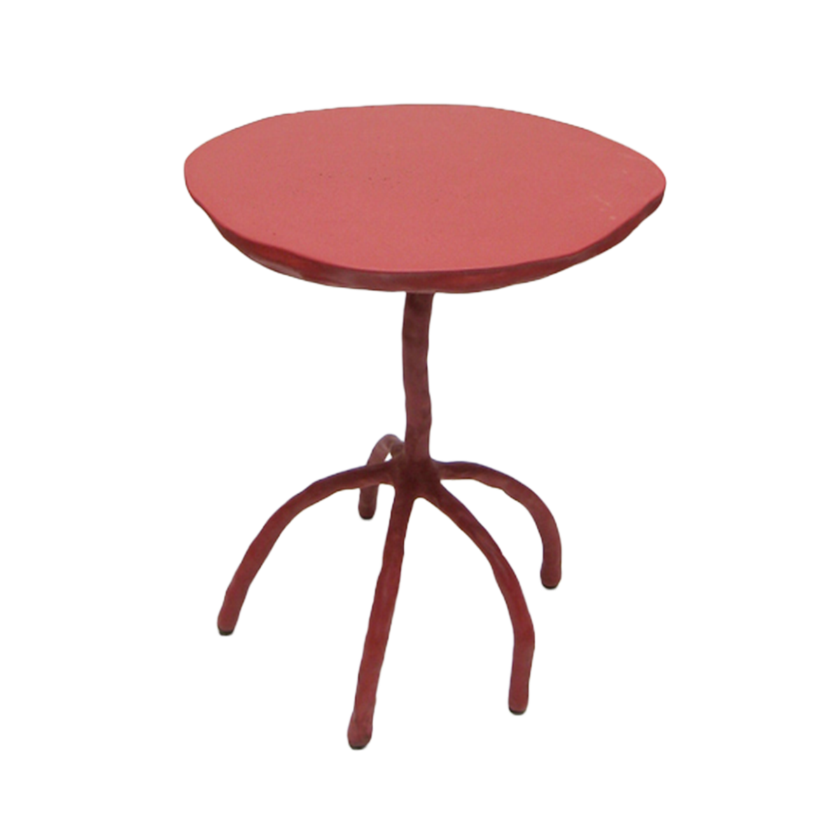 Plain clay side table