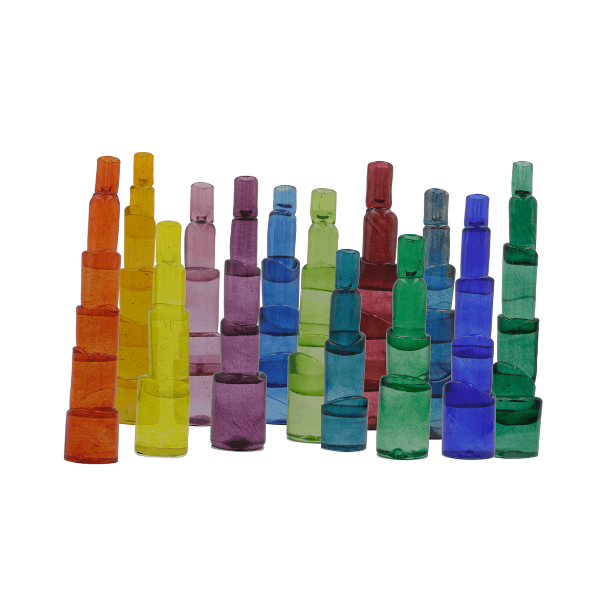 stacked candle holder