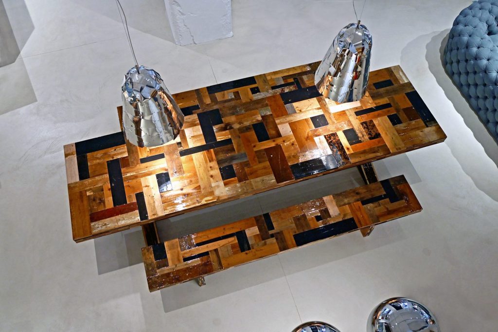 waste scrapwood table