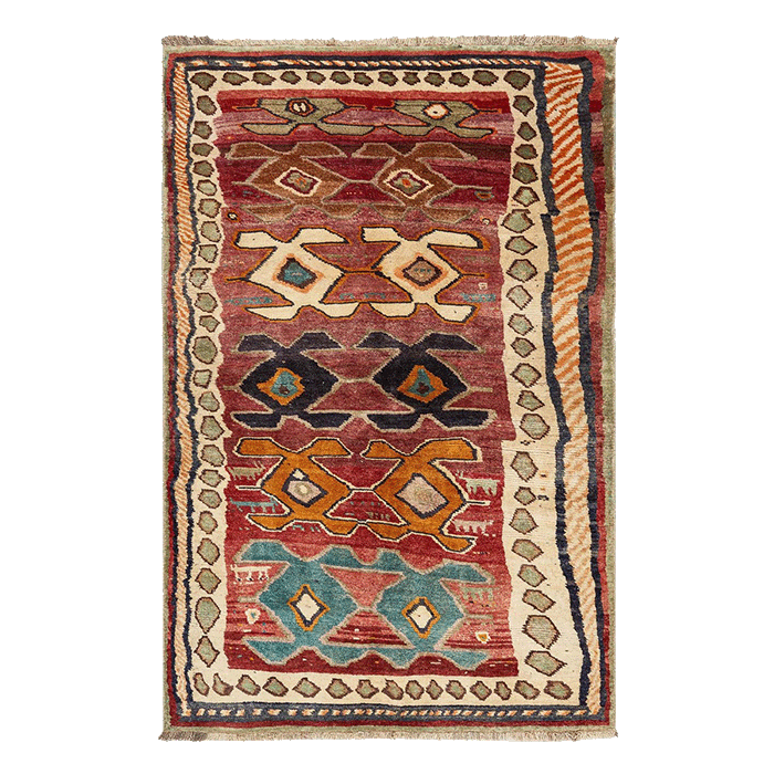 Vintage Ghaschgai rug 212 x 137cm