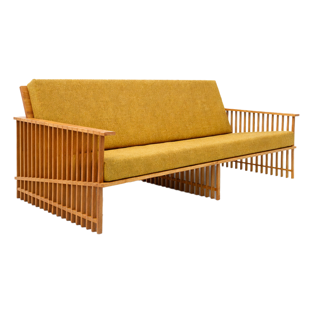 The Oak Slatted Sofa