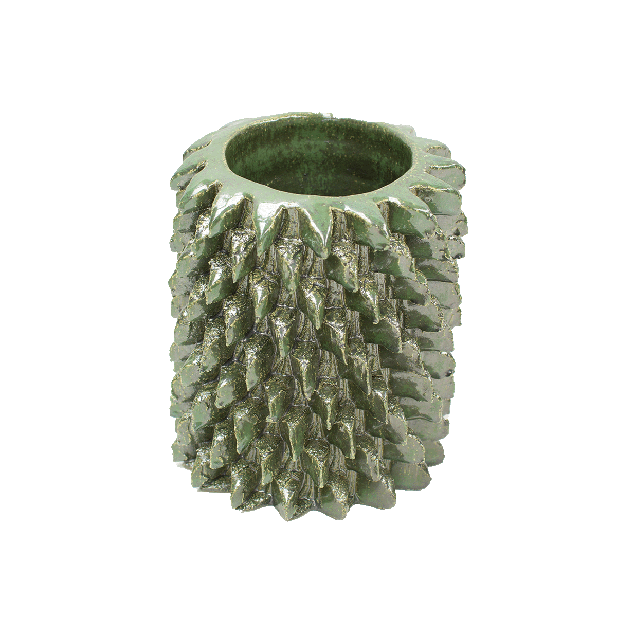 Pine vase  |  Green
