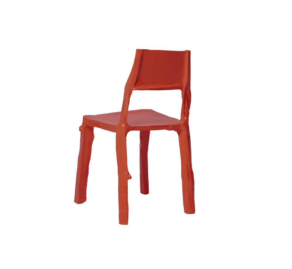 Splitted Chair | Tomato red