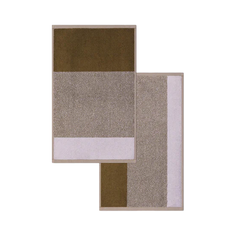 guest towel set of 2 | blend green lilac