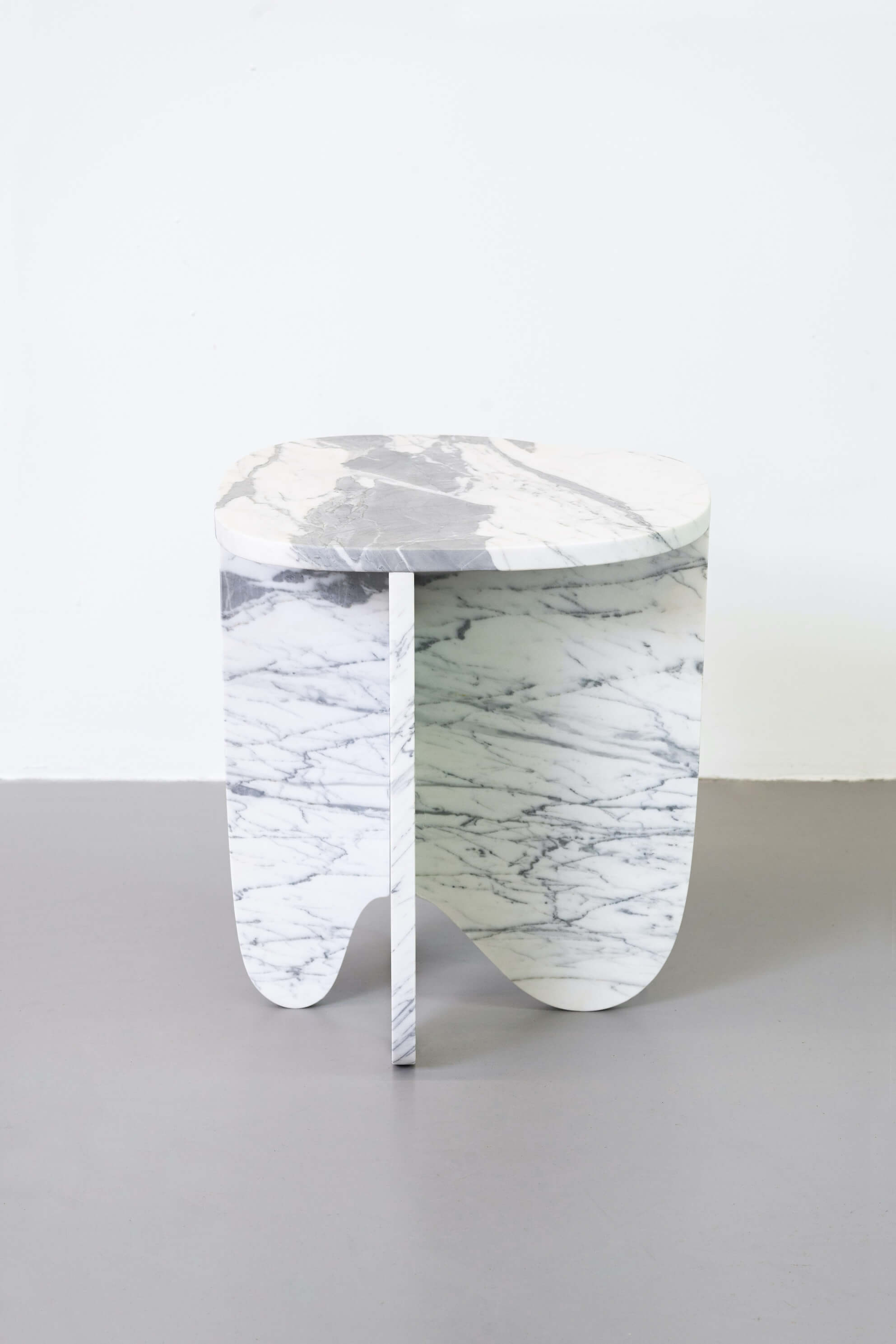 stone side table