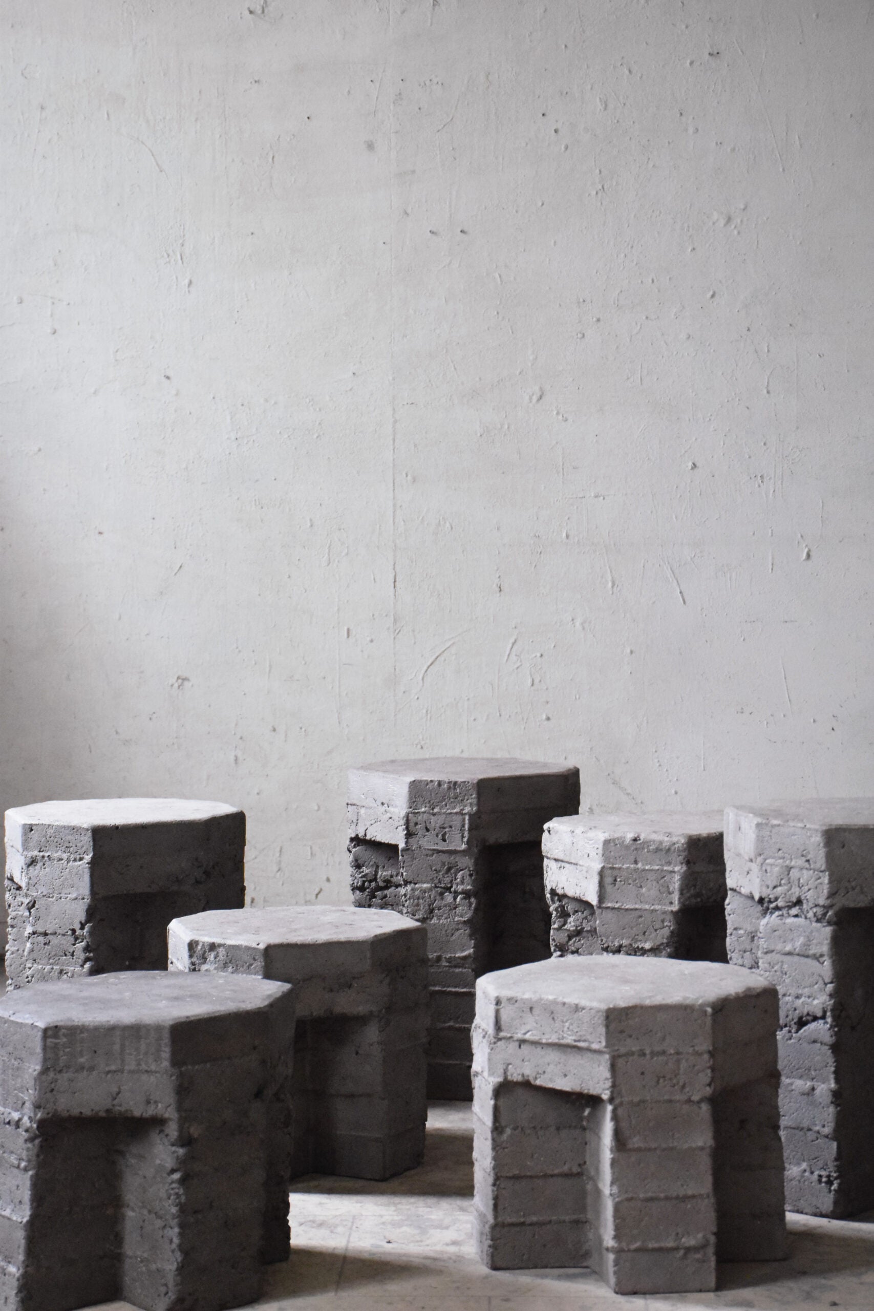 brick casts | side table