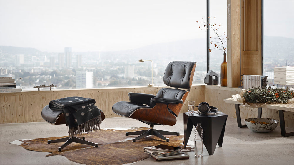 lounge chair & ottoman